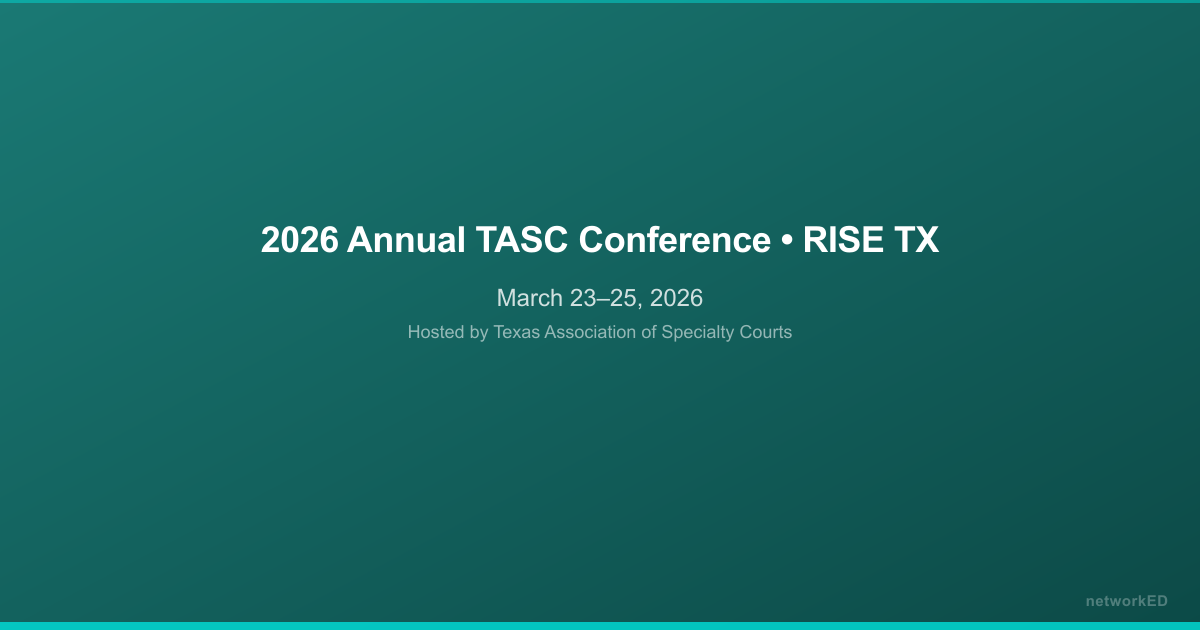 2026 Annual TASC Conference • RISE TX