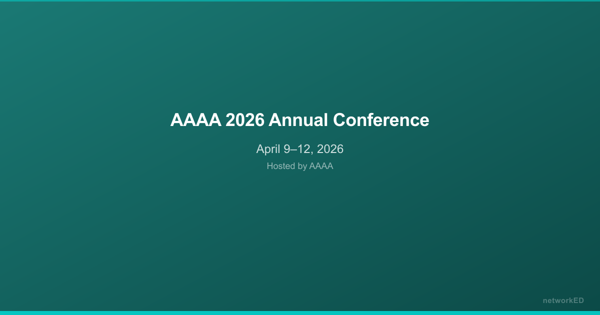 AAAA 2026 Annual Conference